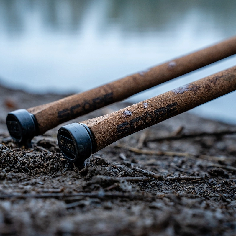 Nash Scope Ops Dark Cork Retractable Carp Rods